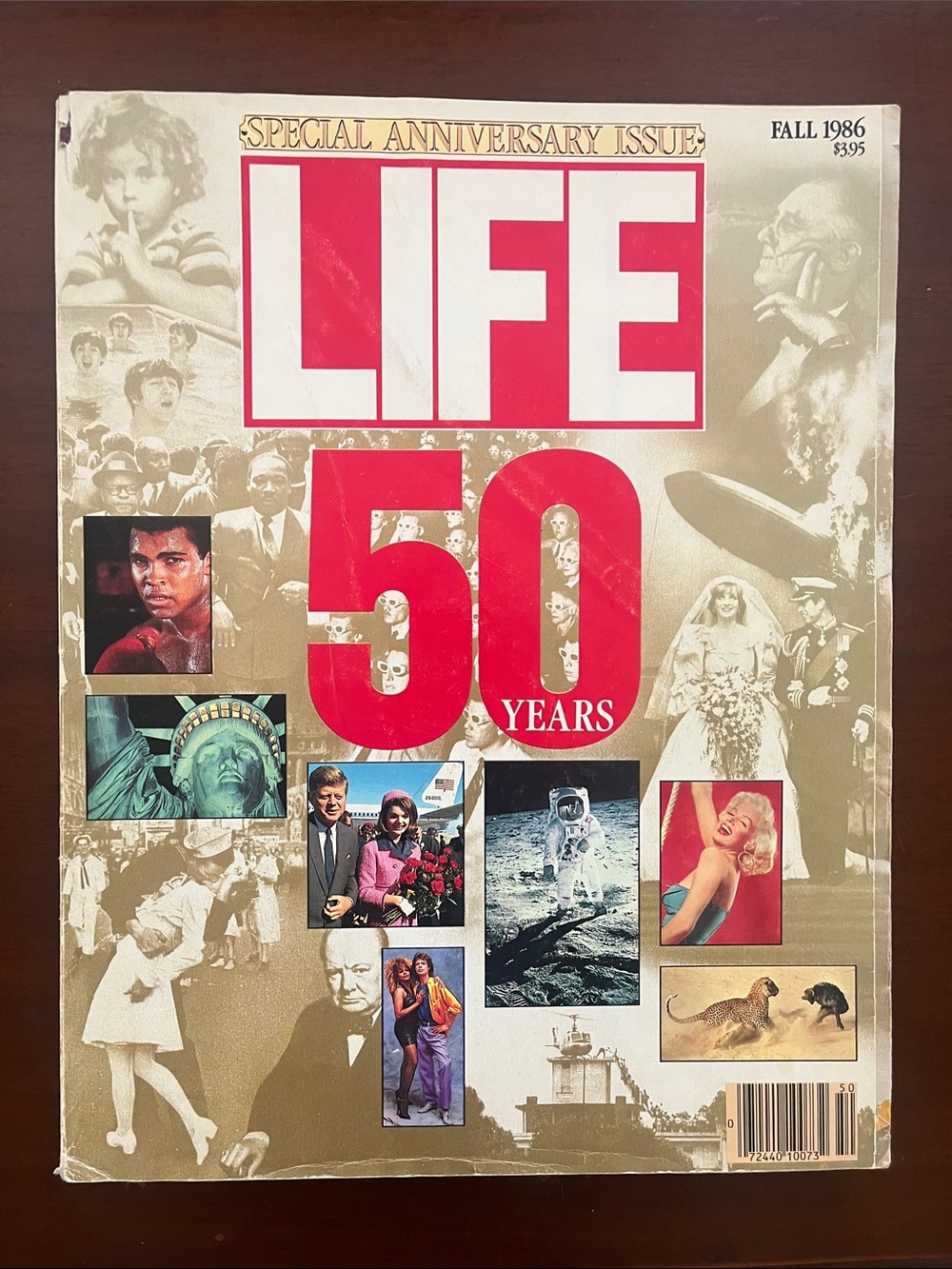 LIFE 50 YEARS Special Anniversary Issue Fall 1986 Collector's Edition Magazine